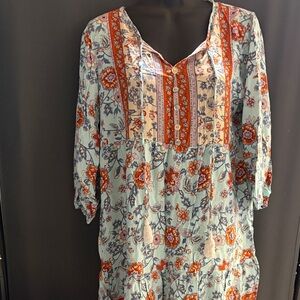 Floral Bohemian Dress